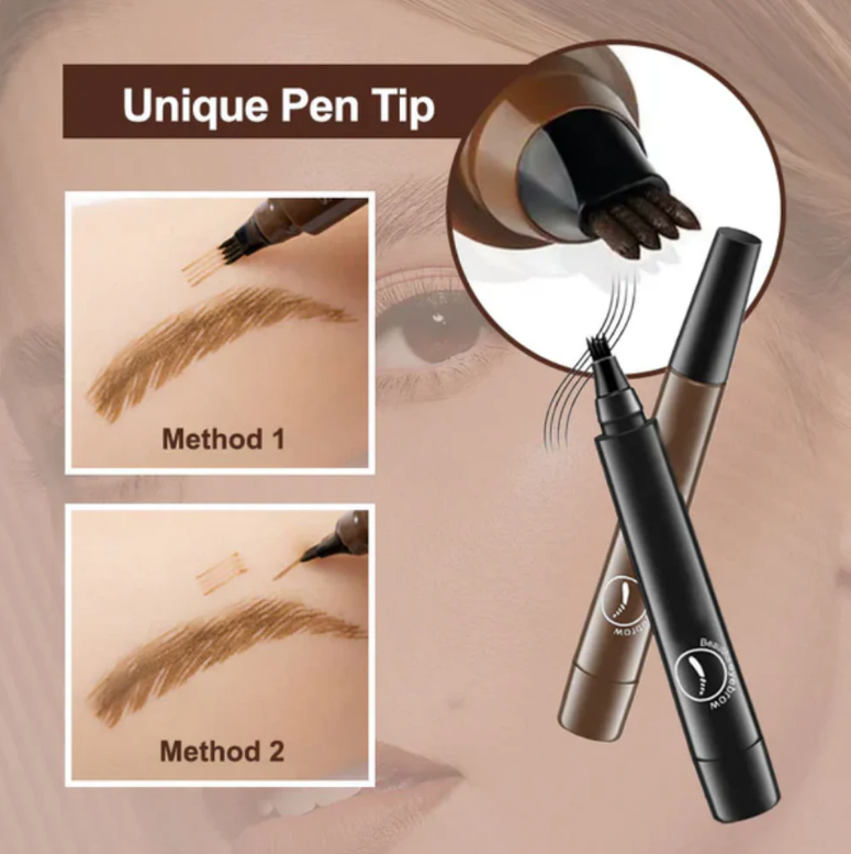 🔥Waterproof Four-tip Beard and Eyebrow Pen✨
