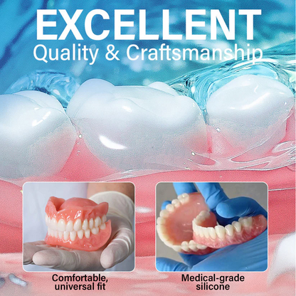 Adajiajie® Medical Full Denture with Strong Suction ✅ Made and Shipped from the USA🍀