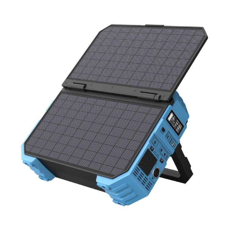 💥Portable Power Station with Built-in Solar Panel