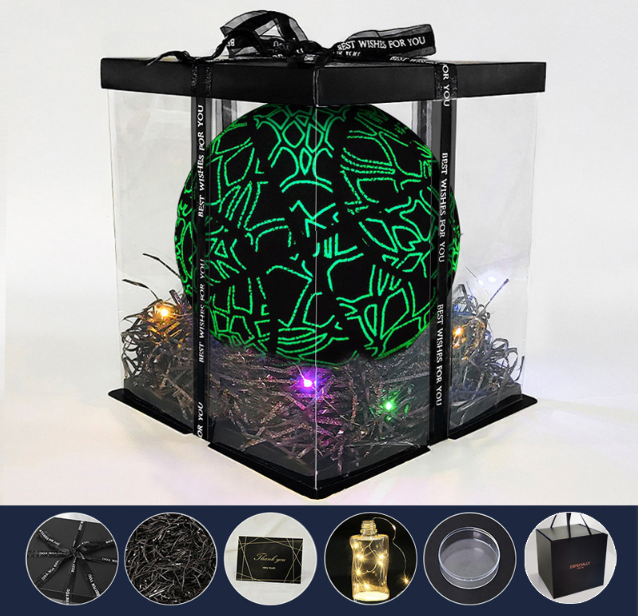 glow-in-the-dark basketball