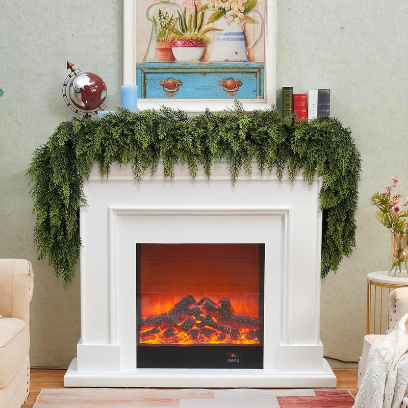 2025 Christmas Artificial Cypress Leaf Vine Wreath