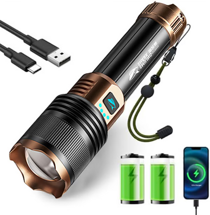 SKYFIRE LED Flashlights High Lumens with Ignition Lens