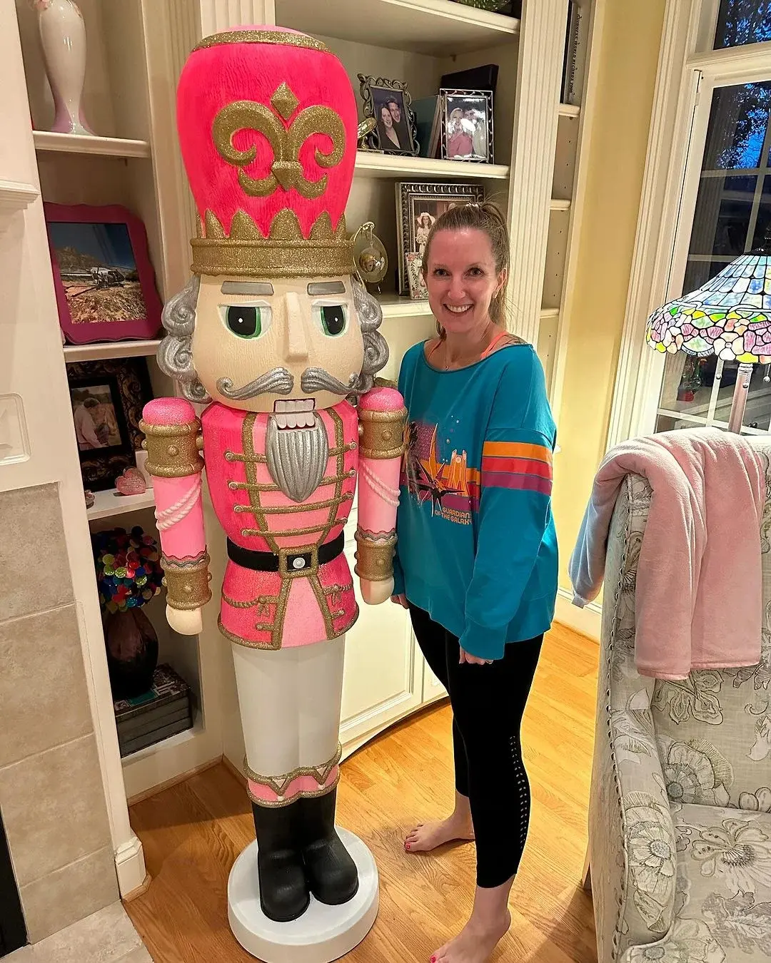 🎄Last Day Sale🎄 - 75" DIY White Nutcracker Mold with Lights and Music