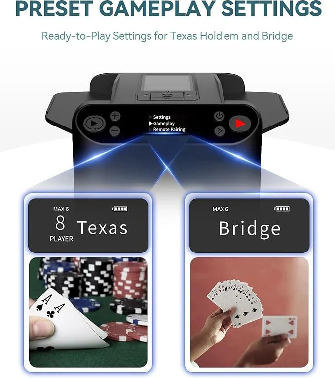 🛒Last Day Sale 49% OFF🔥2-in-1 Automatic Card Shuffler & Dealer